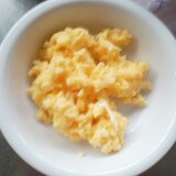 塩と卵だけのシンプルな炒り卵